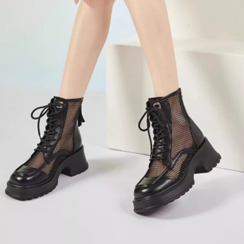 women shoes Lace Up Boots - Picture 5 of 5